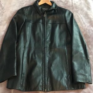 Copper Key Leather Jacket